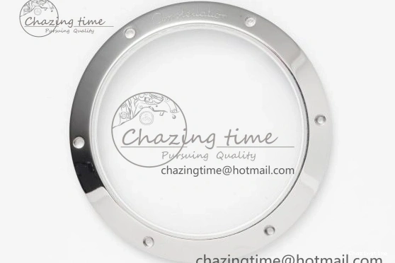 0403 GoAnywhere Constellation Black Ceramic SS 8F 1:1 Best Edition White Textured Dial on Black Gummy Strap A 7803